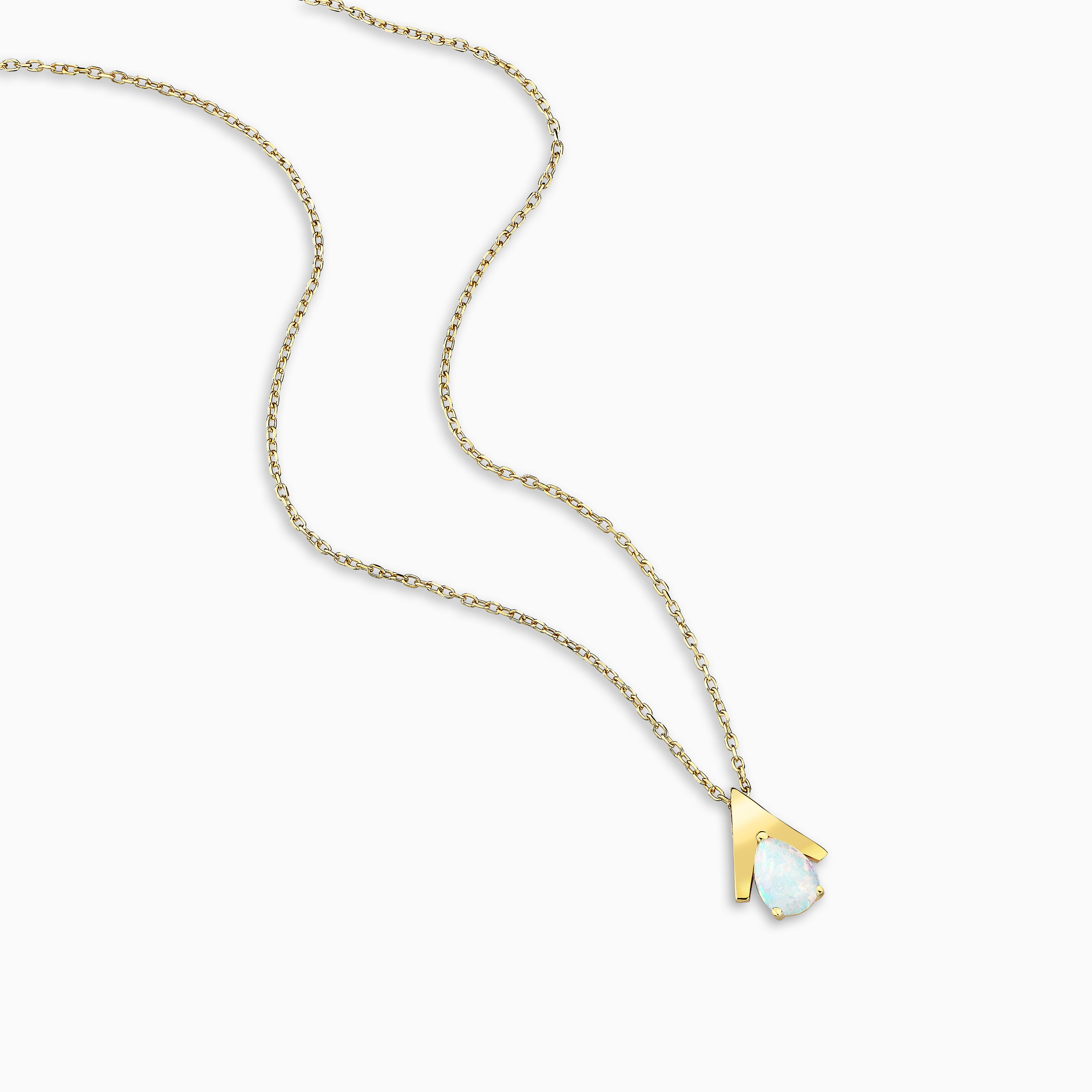 MINI LOGO WHITE NECKLACE