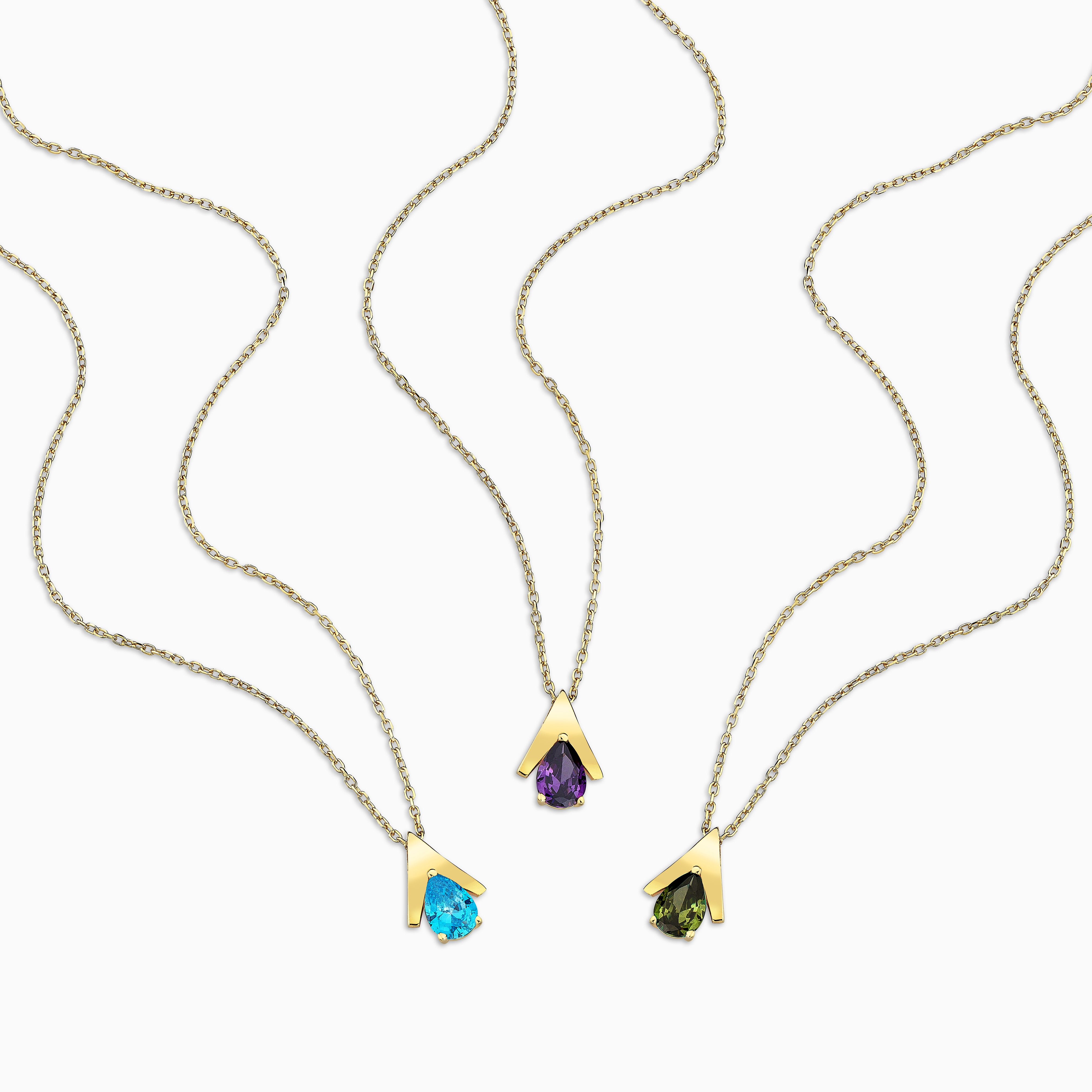 MINI LOGO PURPLE NECKLACE