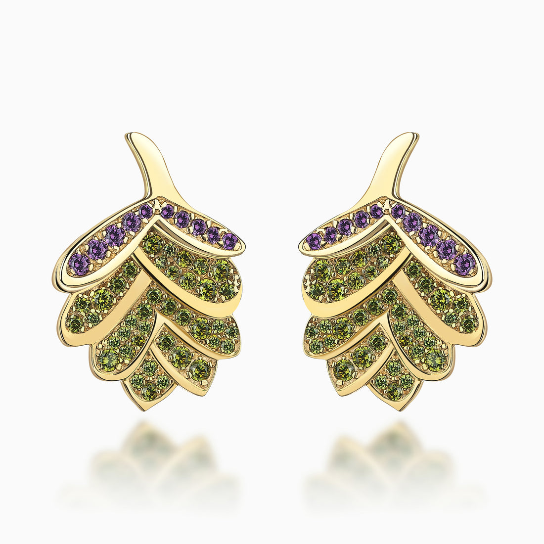 BRIZA MEDIA EARRING - STONES