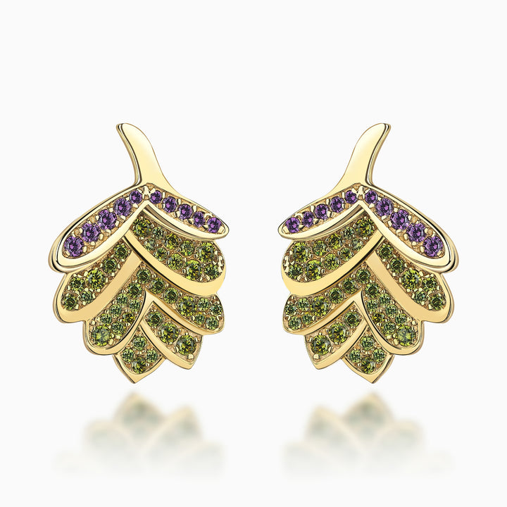 BRIZA MEDIA EARRING - STONES